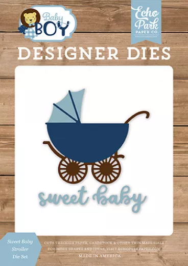 Echo Park Dies - Sweet Baby Stroller