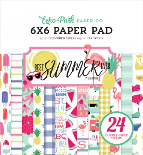 Best Summer Ever 6x6 Paper Pad