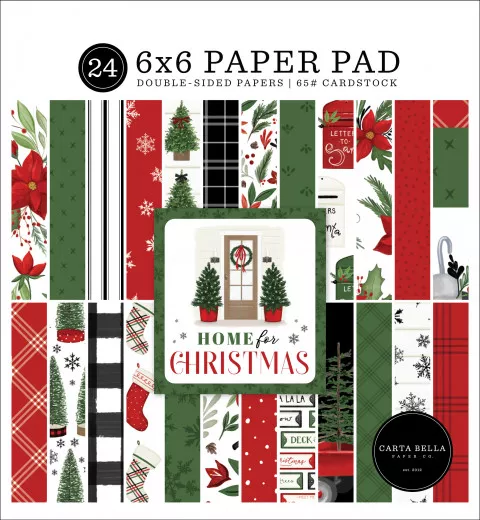 Home For Christmas 6x6 Paper Pad