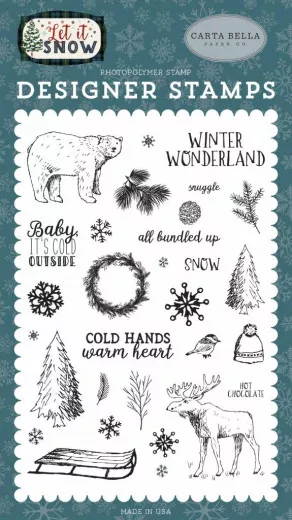 Clear Stamps - Cold Hands, Warm Heart