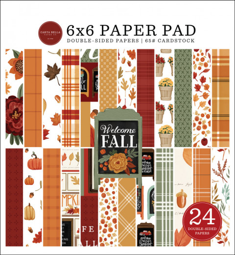 Welcome Fall 6x6 Paper Pad