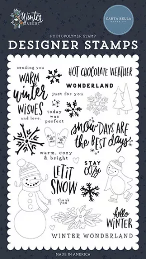 Clear Stamps - Warm Winter Wishes