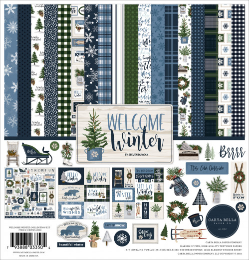 Welcome Winter 12x12 Collection Kit