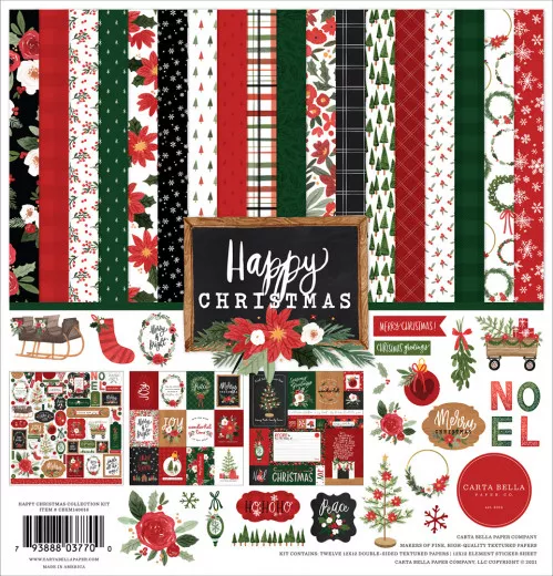 Happy Christmas 12x12 Collection Kit