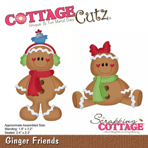 Cottage Cutz Die - Ginger Friends