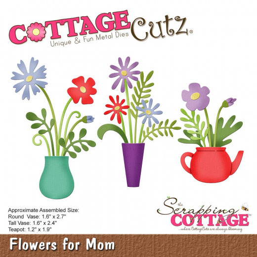 CottageCutz Dies - Flowers for Mom