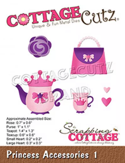 CottageCutz Dies - Princess Accessories 1