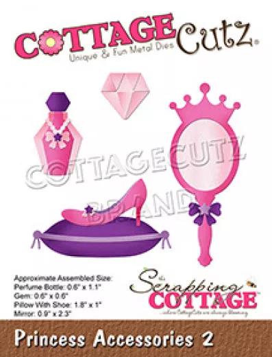 CottageCutz Dies - Princess Accessories 2