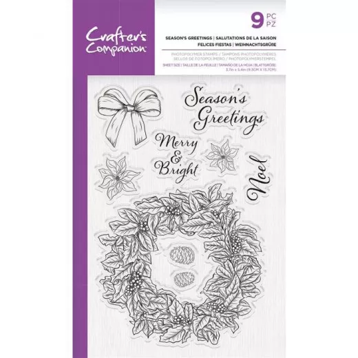 Clear Stamps - Seasons Greetings