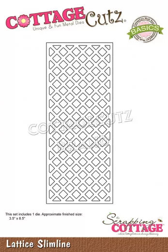 CottageCutz Slimline Dies - Lattice