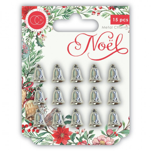 Metal Charms - Noel Bells