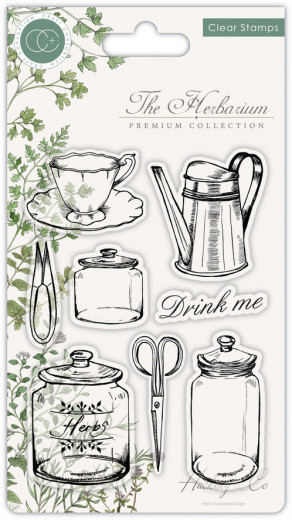 Clear Stamps - The Herbarium Utensils