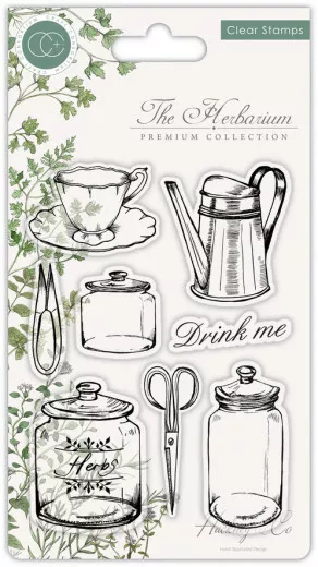 Clear Stamps - The Herbarium Utensils