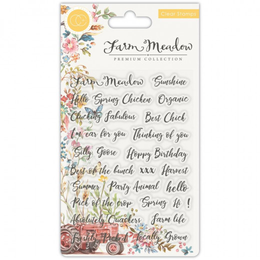 Clear Stamps - Farm Meadow Sentiments