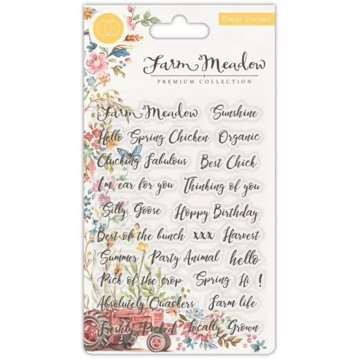 Clear Stamps - Farm Meadow Sentiments