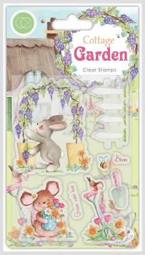 Clear Stamps - Cottage Garden Green Fingers