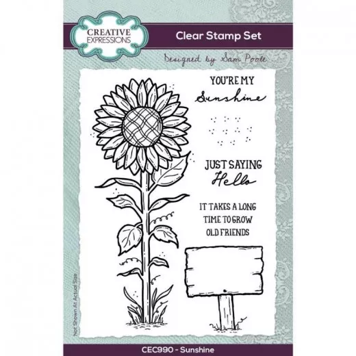 Clear Stamps - Sam Poole Sunshine