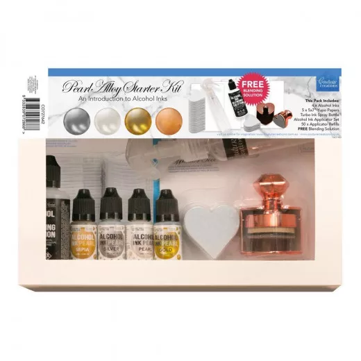 Couture Creations Pearl Alloy Alcohol Ink Starter Kit