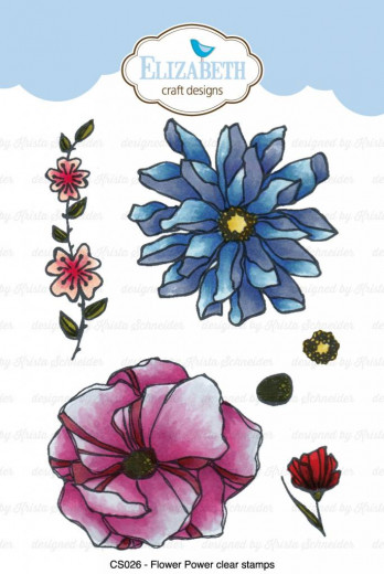 Clear Stamps  - Flower Power