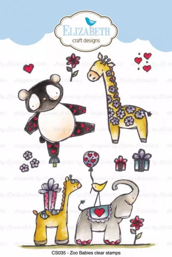 Clear Stamps - Zoo Babies