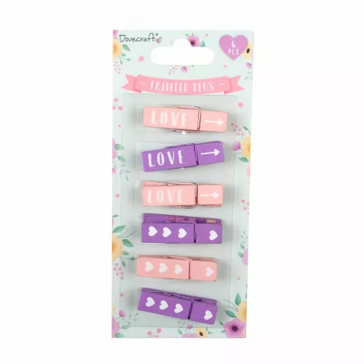 Wedding Planner Printed Pegs