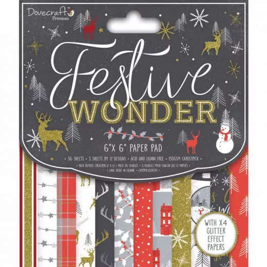 Festive Wonder 6x6 Paper Pad