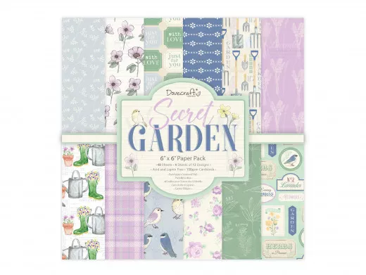 Secret Garden 6x6 Paper Pack