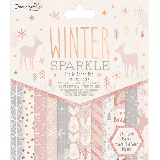 Winter Sparkle 6x6 Paper Pad