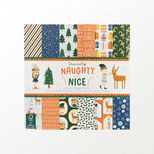 Naughty or Nice 6x6 Paper Pad