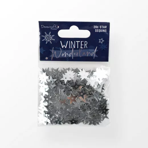 Winter Wonderland Sequins Stars