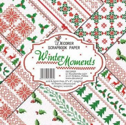 Winter Moments 8x8 Paper Pack