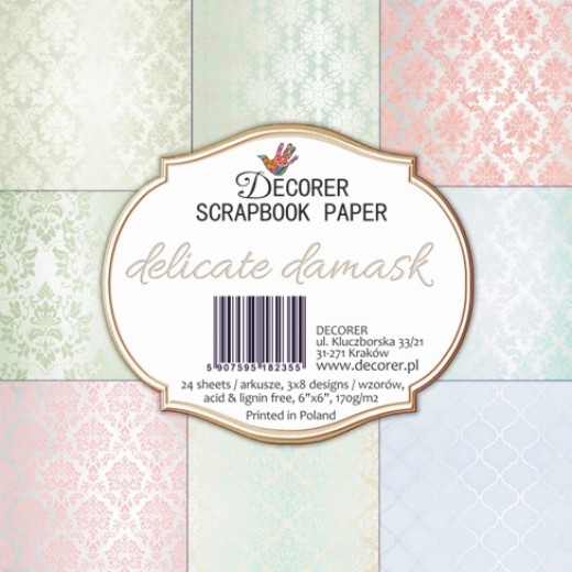 Delicate Damask 6x6 Paper Pack