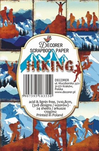 Hiking Mini Paper Pack