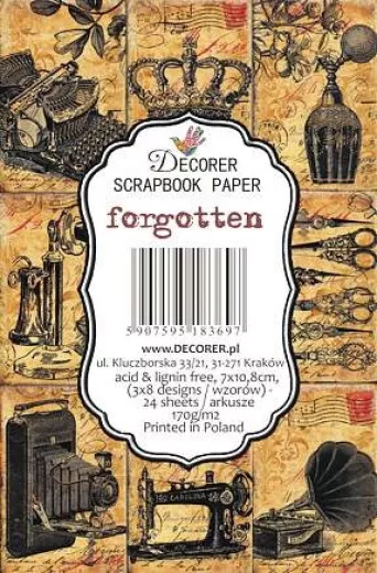 Forgotten Mini Paper Pack