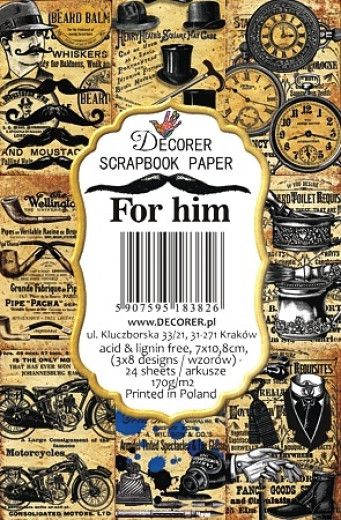 For Him Mini Paper Pack