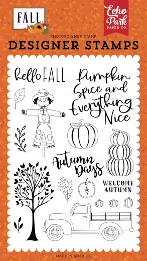 Clear Stamps - Fall Welcome Autumn