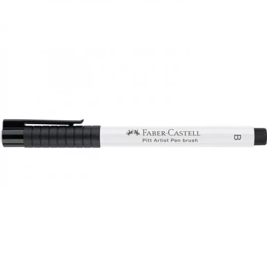 Faber Castell Pitt Artist Pen Brush - White (101)