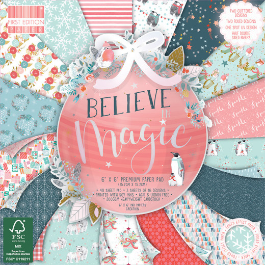 Believe in Magic 6x6 Paper Pad