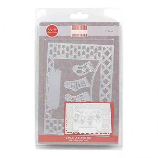 Christmas Craft a Card Die - Stockings