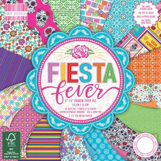 Fiesta Fever 6x6 Paper Pad