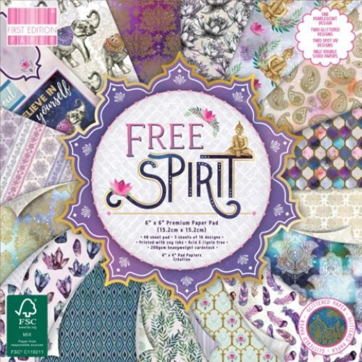 Free Spirit 6x6 Paper Pad