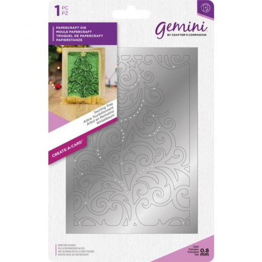 Gemini Swirling Tree Create-a-Card Die