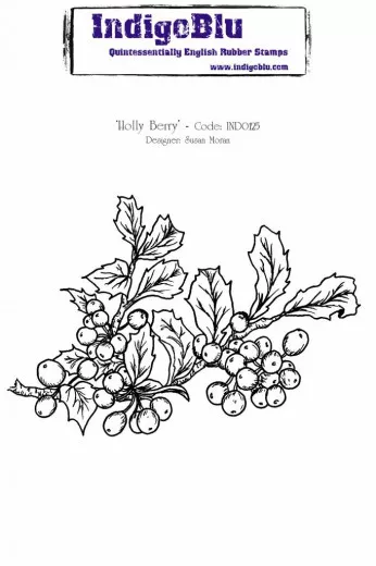 Rubber Stamps - Holly Berry