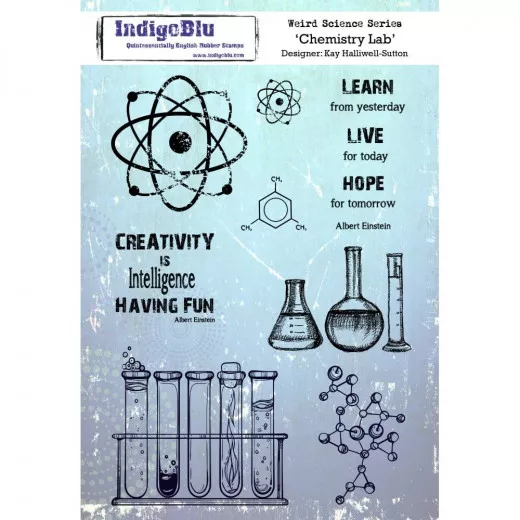 Mounted Stamps - Chemistry Lab