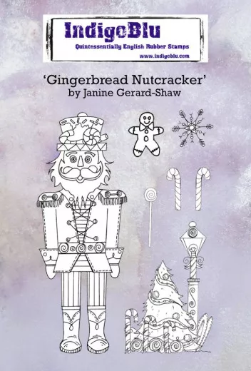 Rubber Stamps - Gingerbread Nutcracker