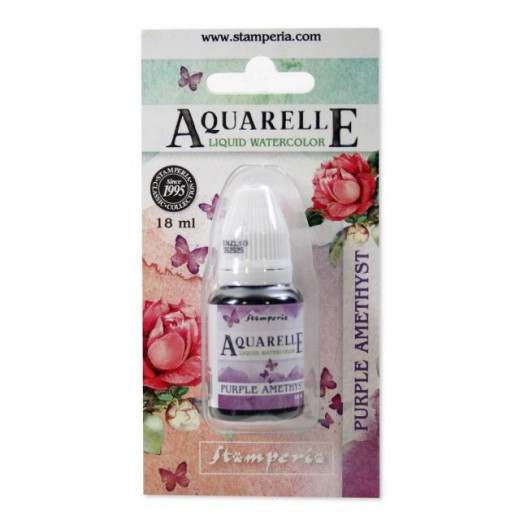 Stamperia Aquarelle Watercolor - Purple Amethyst