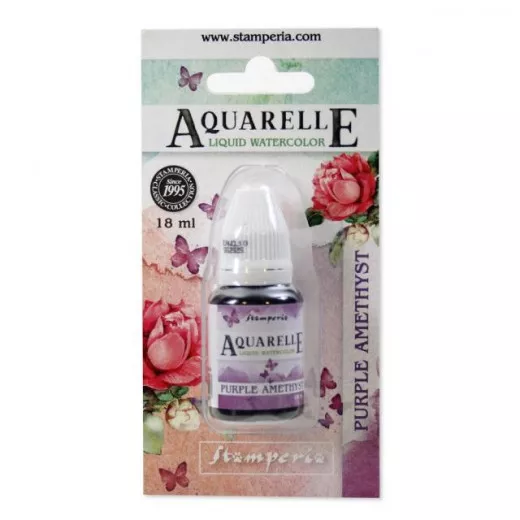 Stamperia Aquarelle Watercolor - Purple Amethyst