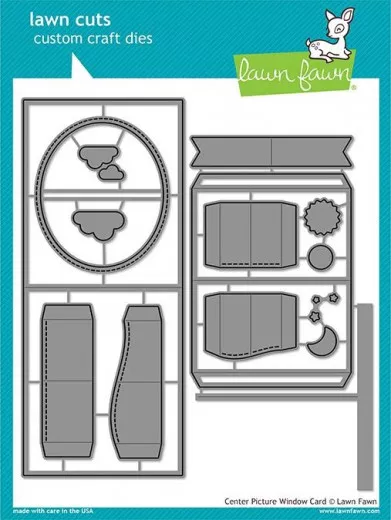 Lawn Fawn Craft Die - Center Picture Window