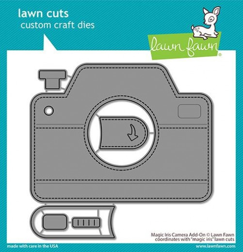 Lawn Fawn Add-On Dies - Magic Iris Camera