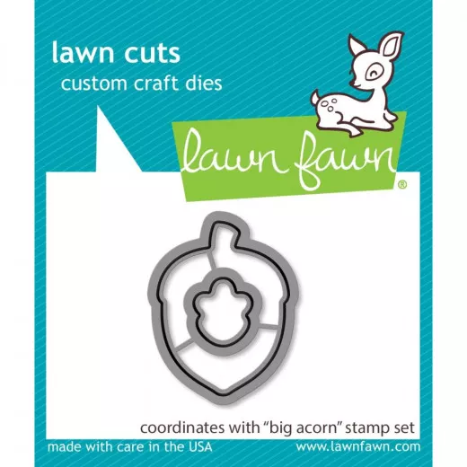 Lawn Cuts Custom Craft Dies - Big Acorn